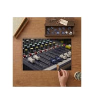 DJ Mikser Eğlence Dans Tasarımı 240 parça Ahşap Puzzle Ahşap Kutuda MP07583