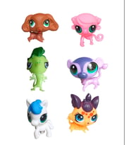 Littlest Pets Shop Minişler 6 Lı Oyuncak Miniş Ailesi 4.Model (Çok Renkli)