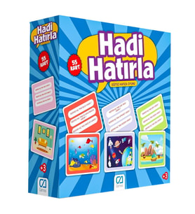 5108 CA Games, Hadi Hatırla - Eğitici Hafıza Oyunu / +5 yaş