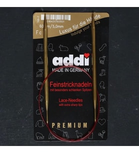 Addi 5mm 60cm Klasik Misinalı Dantel Şişi - 755-7