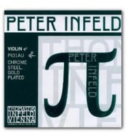 Thomastik PI01AU Peter Infeld E (Mi) Gold Tek Keman Teli Altın Kaplama Çelik, Kristal Parlaklığında Ses, Profesyonel Solo Seri