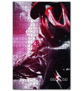 Cakapuzzle Red Ranger Görseli Puzzle Yapboz MDF (Ahşap) (120 Parça)