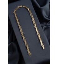 Hematit Doğal Taş Parlak Antik Sarı CC Kesim 8x8mm Dizi [AA]
