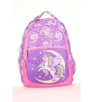Kaukko Kids Sırt Çantası Flat Unicorn L5150 (Lila)