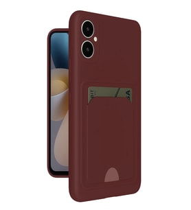 Galaxy A05 Kelvin Kartvizitli Silikon - Bordo
