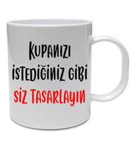 Kişiye Özel Kendin Tasarla Kupa Resimli İsimli Yazılı Hediye Kahve Çay