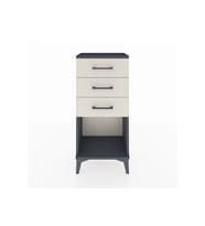 Arges Komodin 3 Çekmeceli 44x30x96 Antrasit-Aytaşı
