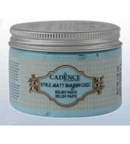 Cadence Style Matt Shabby Chic Rölyef Pasta SR-10 BEBEK MAVİ 