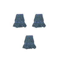 Cod-Ex Islak Mop Püskül Paspas Başlığı - Geniş - 25 Cm. - 500 Gr. - Pamuklu - 3 Adet