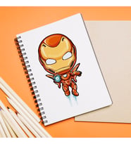 İron-Man Tasarımlı Defter