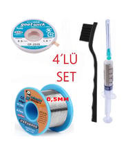 Mechanic Lehim Noclean Sn63/pb37 40g 0,5mm Lehim Toplama Cp-2515 Emme Teli 2,5mm