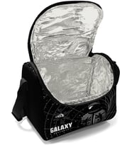 Coral High Siyah Galaxy Desenli Thermo Beslenme Çantası 11784