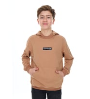 Toontoy Erkek Çocuk  Depar Tura Baskılı Sweatshirt (Kahverengi)