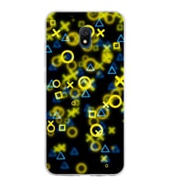 Xiaomi Redmi 8A Uyumlu Kapak Semboller Tasarımlı Şeffaf Silikon Kılıf