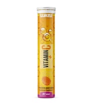 Luazu Vitamin C + Coenzyme Q10 + Vitamin D3 20 Efervesan Tablet