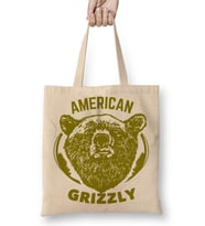 American Grizzly Bez Çanta Uzun Saplı