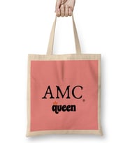 Amc Stock TO THE MOON Queens Bez Çanta Uzun Saplı