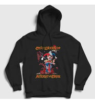 Presmono Unisex Siyah Accident Of Birth Bruce Dickinson Kapüşonlu Sweatshirt 457300tt