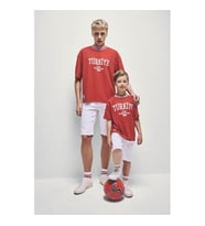Defacto Boxy Fıt Türkiye Baskılı Kırmızı Erkek T-Shirt I0901AX/RD62
