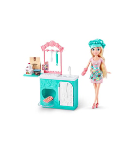 Sparkle Girlz Aşçı Bebek Oyun Seti 27 cm 100183