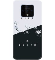 Camon 16 Premier Kılıf Resimli Desenli Baskılı Silikon Kılıf Life And Death 1339