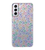 Samsung Galaxy S21 Plus  Kamera Korumalı Kapak Hello Kitty Tasarımlı  Şeffaf Kılıf
