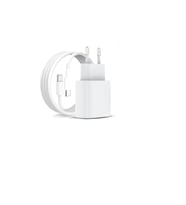 35W GaN Gerçek Güç PD Hızlı Şarj Type-C Adaptör + 60W Type-C to Type-C Kablo Şarj Seti iPhone