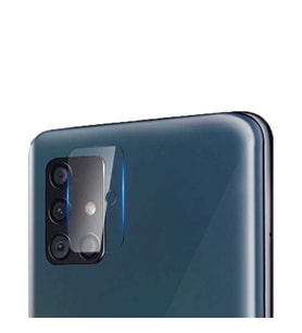 Samsung Galaxy A71 Nano Kamera Lens Koruma Camı (Renksiz)