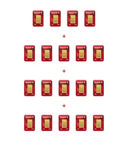 Nadir Gold 24 Ayar 19 Gram Külçe Altın (19 Adet 1 Gram Külçe Altın )