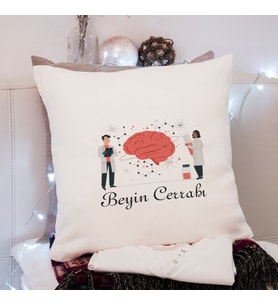 Beyin Cerrahı Tasarımlı Yastık