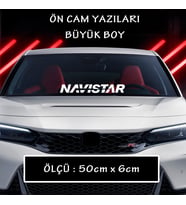 TUNİNG ön arka cam uyumlu sticker yazı - Büyük boy spor tuning modifiye etiket