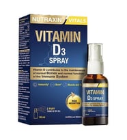 Nutraxin Vitamin D3 1000IU 30ml Sprey