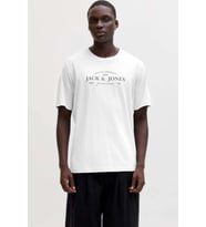 Jack & Jones Jprblakevin Erkek Tişört (Beyaz)