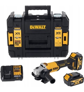 Dewalt DCG407M2T-QW 18V Xr Kömürsüz Akülü Avuç Taşlama 2X4. 0AH (Sarı)