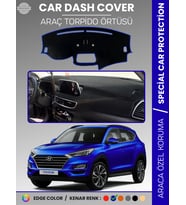 HYUNDAİ TUCSON (2018+) EKRANLI Torpido Örtüsü Kaymaz Tam Uyum Çatlamayı Önler Kolay Montaj
