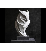Baykuş Ev dekorasyonunda fark yaratan modern hediyelik dekoratif obje figür 15 cm