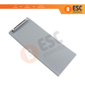 VW Passat B8 3G B8L Arteon CC 3G086253 için Orta Konsol Bardak Tutucu Sürgü Panjur Kapağı Gri