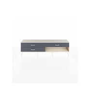Arges TV Ünitesi 3 Çekmeceli  176x30x51 Çam-Aytaşı/Antrasit