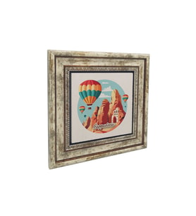 Kapadokya Baskılı Taş Tablo 25X25