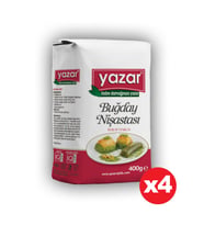 Yazar 400Gr BUĞDAY NİŞASTASI  x 4Paket