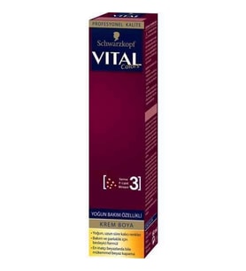 Vital Tüp Saç Boyası 8.88 Ateş Kızılı + Oksidan Sıvı 50 Ml
