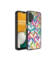 Samsung Galaxy A13 4G Uyumlu Kılıf Aynalı Desenli Kamera Korumalı Parlak Zore Mirror Kapak