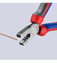 Knipex Çok Bileşenli Kovanlara Sahip Yüksükler Için Sıkma Pensesi, 145 Mm - 9762145A