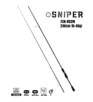 Fujin Sniper FSN-802M 240cm 10-40gr Spin Olta Kamışı