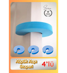#Köpük 4’lü Köpük Kapı Stoperi Parmak Sıkışması Önleyici Çocuk Güvenliği Koruyucu Yumuşak Ev Kreş