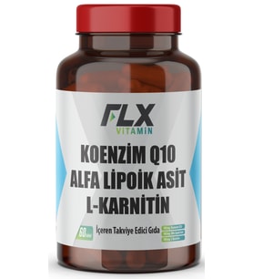 Flx Koenzim Alfa Lipoik L-Karnitin Coenzyme Q10 60 Tablet