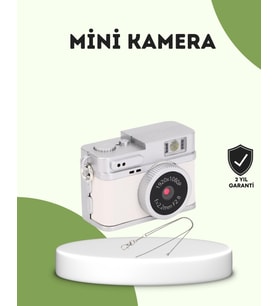 Mini HD Dijital Kamera 1080P Kordonlu Taşınabilir Retro Model