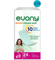 Evony Günlük Mesane Pedi Uzun 432 Adet (18PK*24)