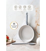 Şeffaf Gri 26 cm RS Tava, dayanıklı, kullanışlı ve şık tasarım