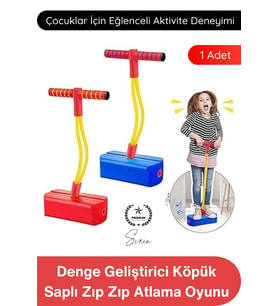 #Zıpzıp Zıplama Çubuğu Oyuncak Çocuk Denge Geliştirici Köpük Saplı Eğlenceli Zıp Zıp Atlama Oyunu Ka